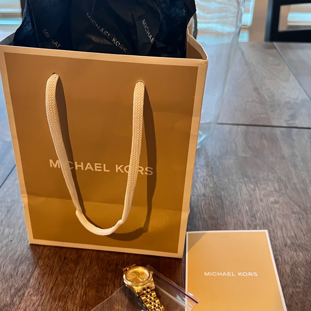 Brand New Michael Kors Petite Lexington Watch